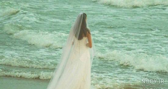 عکس عروس غمگین عاشقانه