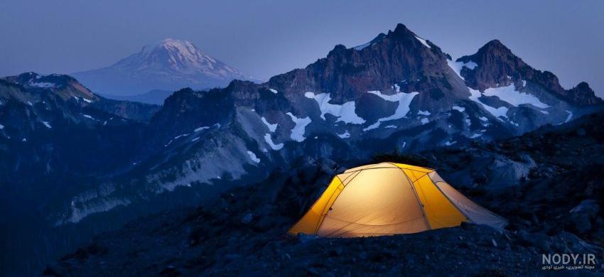 عکس خفن عکس کوه در شب