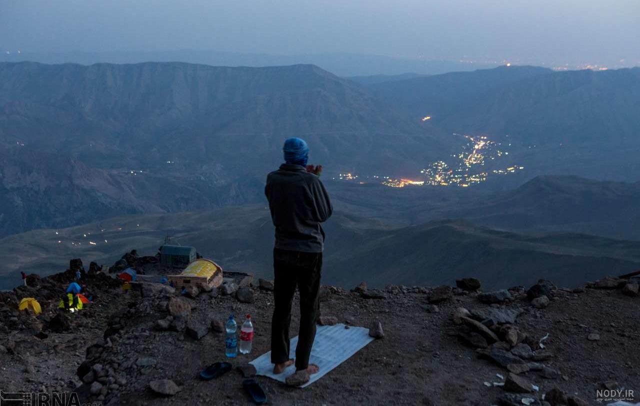 عکس خفن عکس کوه در شب