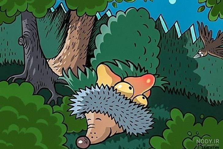 جوجه تیغی کارتونی