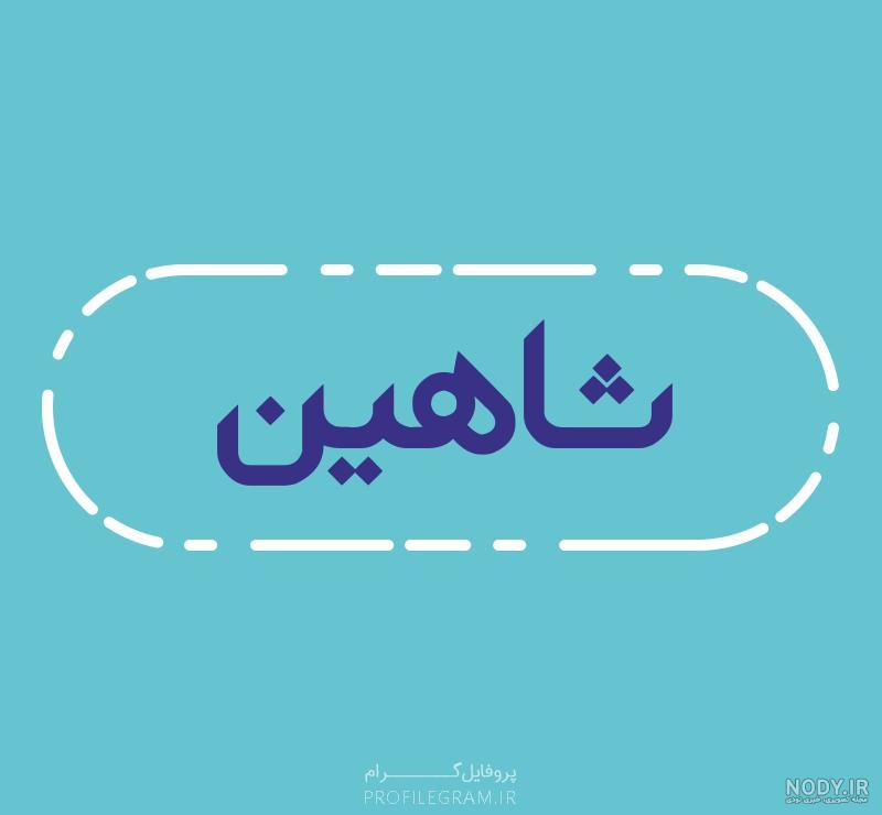 شعر در مورد اسم شاهین
