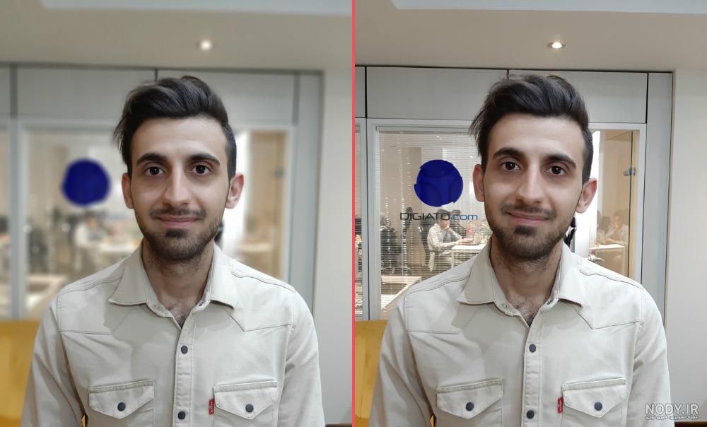 عکس پرتره با گوشی سامسونگ a50