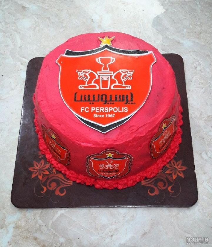 عکس کیک پرسپولیسی جدید عکس کیک پرسپولیسی جدید