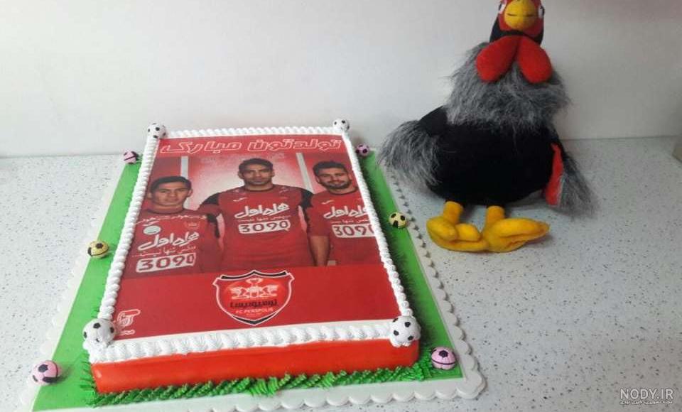 عکس کیک پرسپولیسی دخترونه عکس کیک پرسپولیسی دخترونه