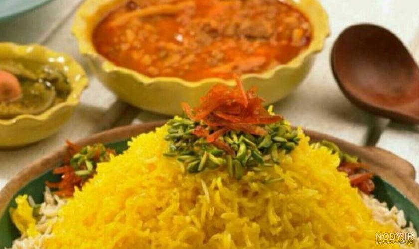 فرق شیرین پلو با مرصع پلو