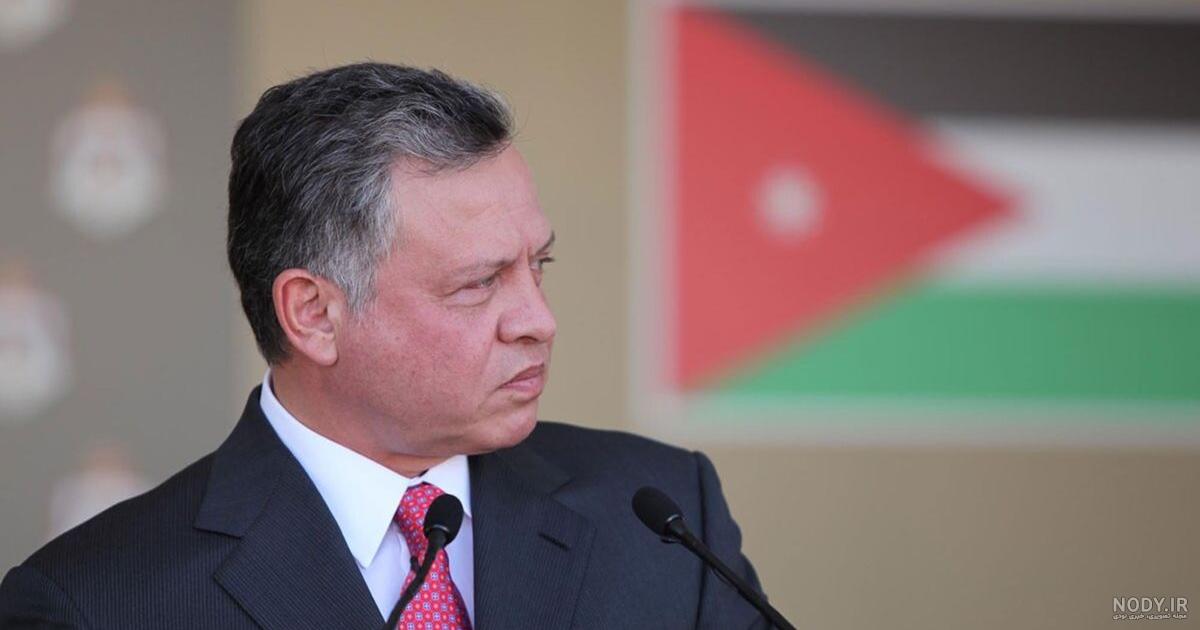 پادشاه اردن و همسرش پادشاه اردن و همسرش
