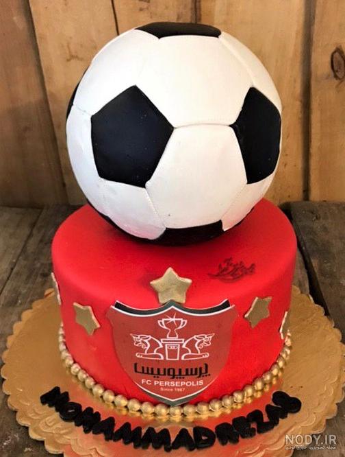 کیک پرسپولیسی با خامه کیک پرسپولیسی با خامه