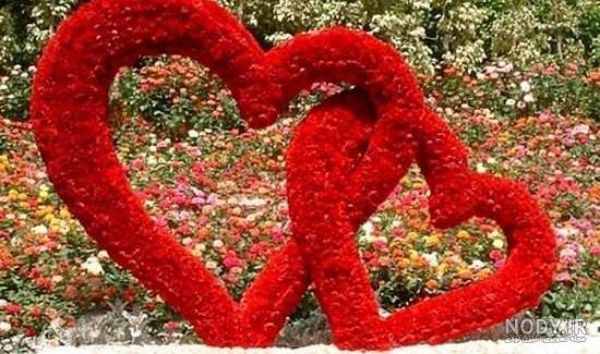 عکس نوشته های گل و قلب عکس نوشته های گل و قلب