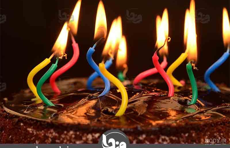 عکس کیک تولد شمع 18 عکس کیک تولد شمع 18