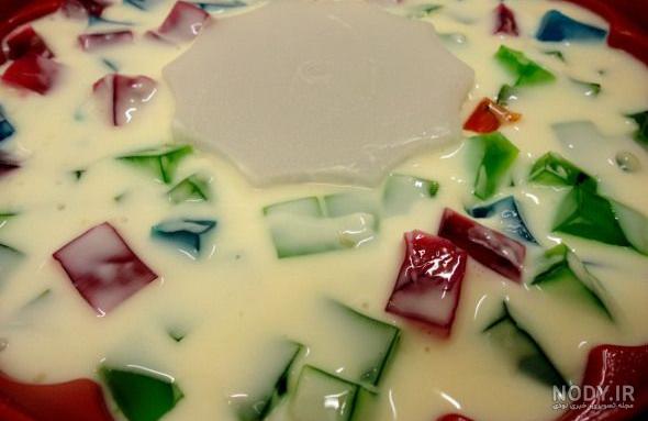 آموزش ژله شیشه شکسته