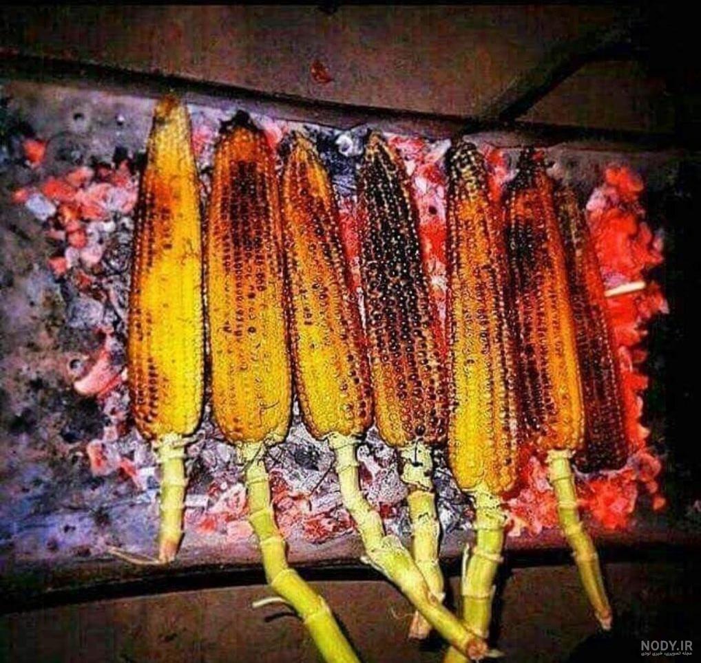 طرز تهیه بلال تنوری طرز تهیه بلال تنوری
