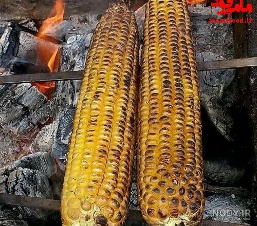 طرز تهیه بلال کبابی با کره طرز تهیه بلال کبابی با کره