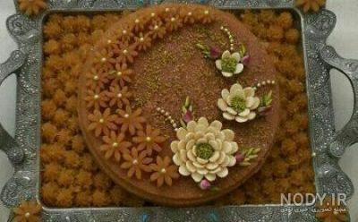 طرز تهیه حلوای قهوه ای با ارد برنج