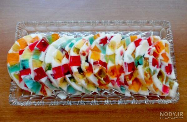 طرز تهیه ژله خرده شیشه در ظرف پیرکس