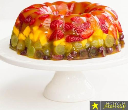 طرز تهیه ژله خرده شیشه در ظرف پیرکس