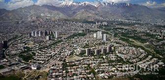 عکس هوایی تهران سال 1346
