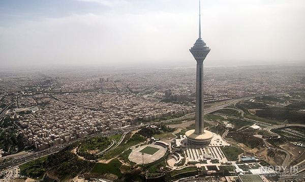 عکس هوایی تهران قدیم