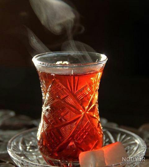 عکس چایی و کیک