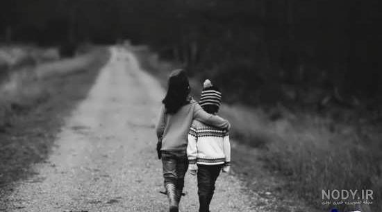 عکس عاشقانه سیاه سفید بدون متن