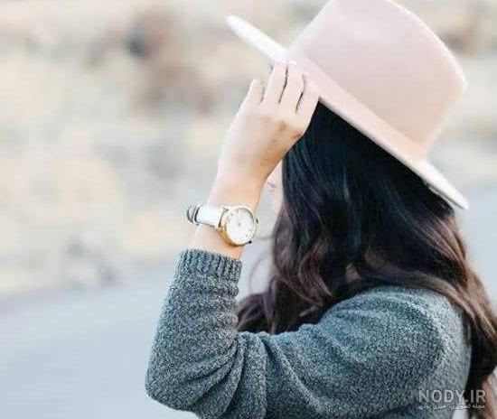 عکس پروفایل دخترونه با کلاه زمستانی عکس پروفایل دخترونه با کلاه زمستانی