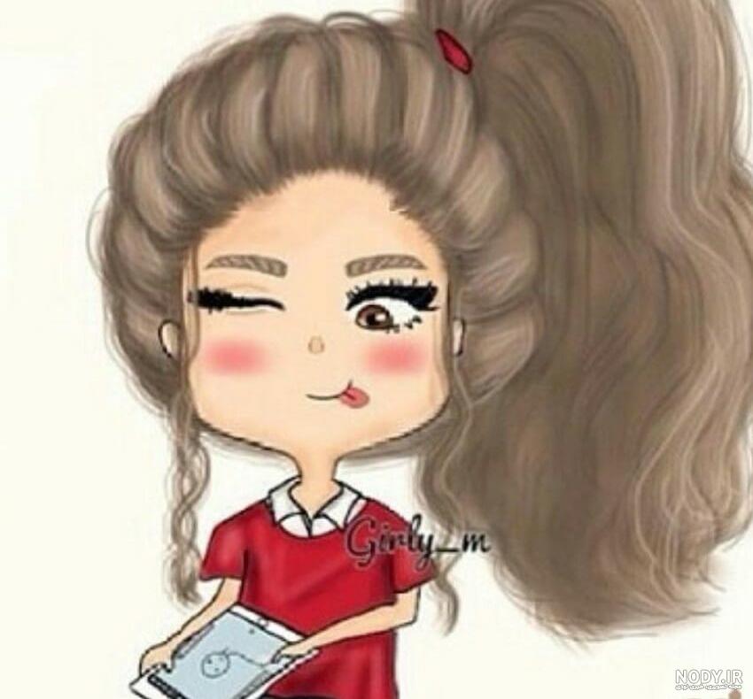 عکس پروفایل دخترونه شاد فانتزی بدون نوشته
