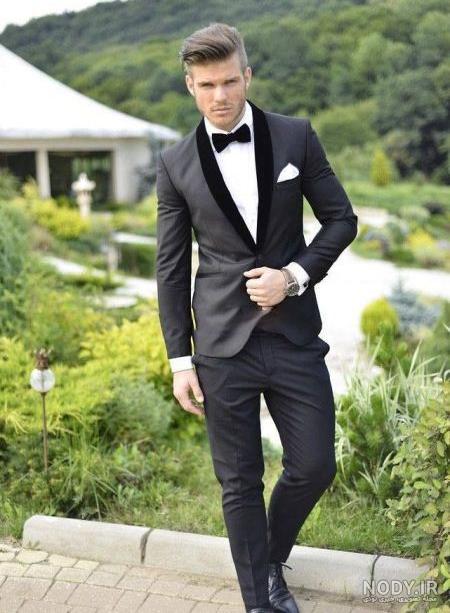  عکس مرد جنتلمن با کت و شلوار