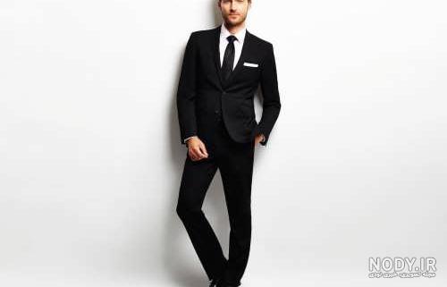  عکس مرد جنتلمن با کت و شلوار
