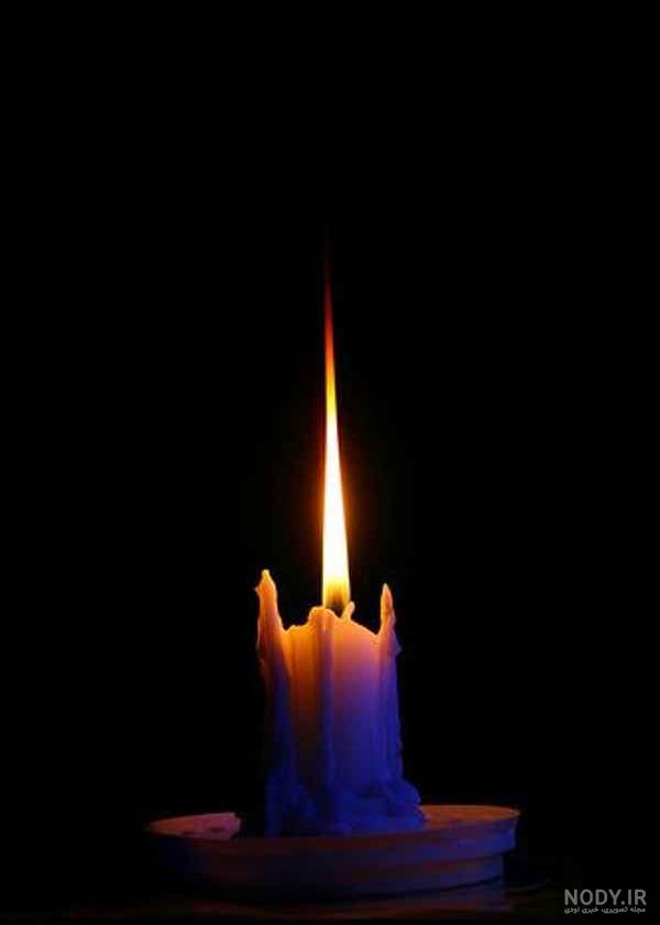 عکس شمع و پروانه متحرک