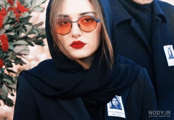 عکس هانده با روسری