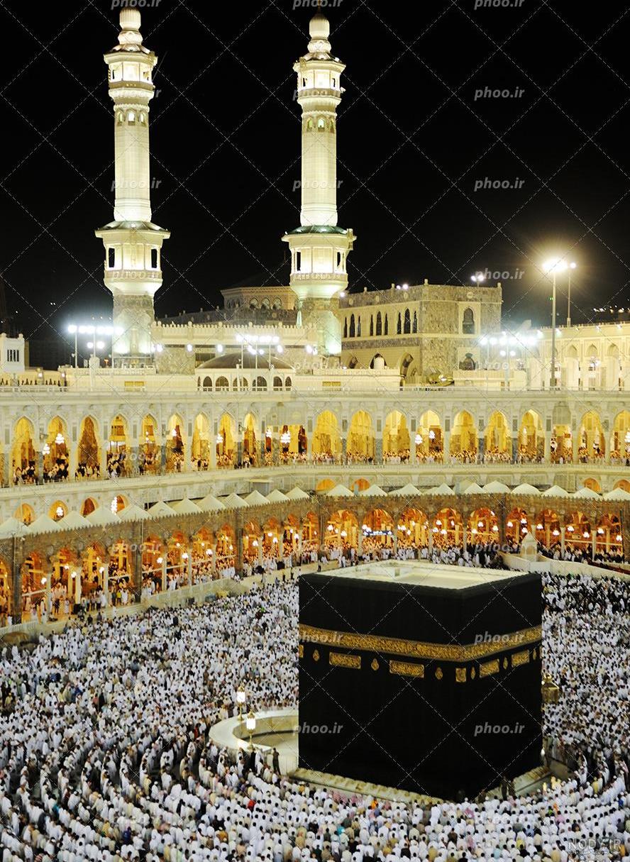 عکس کعبه نقاشی