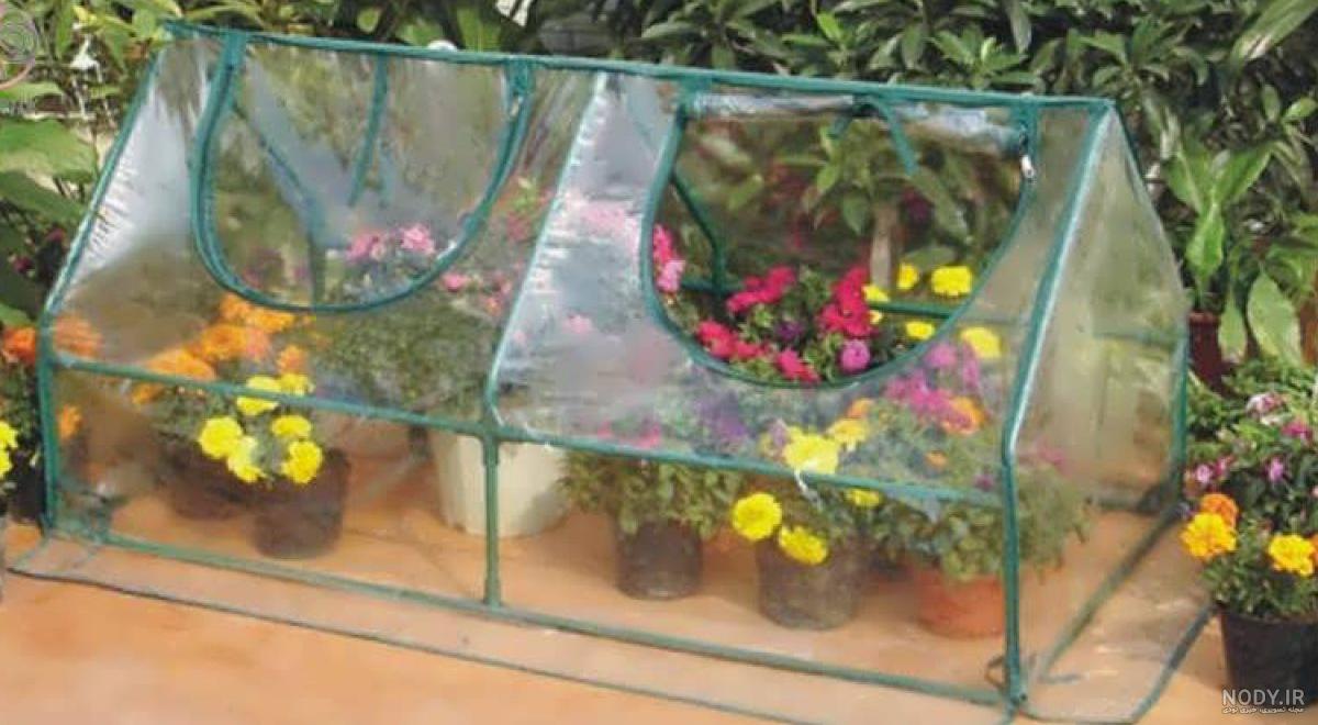 قفسه بندی گلخانه خانگی