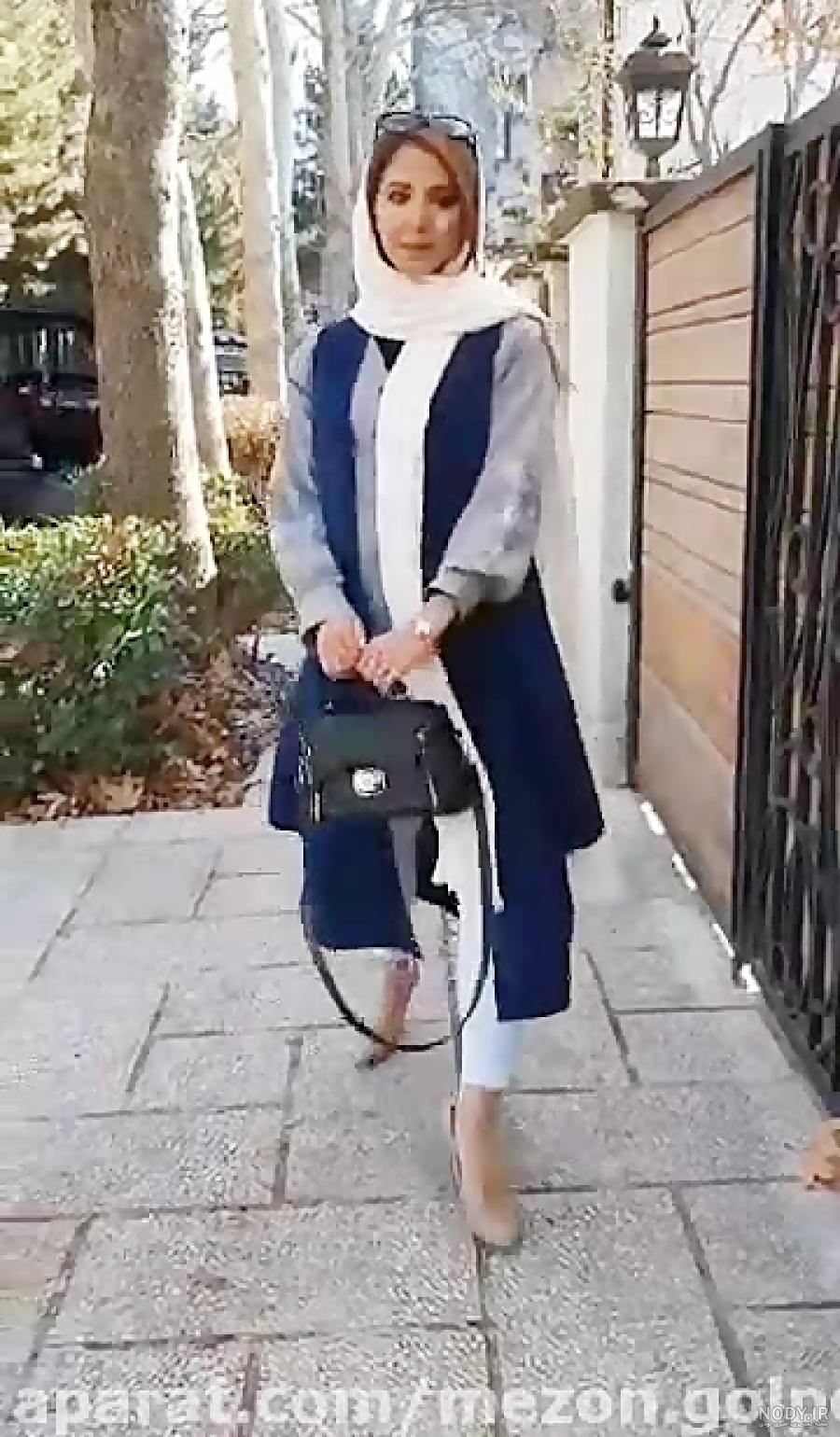 مدل مانتو بازیگران مانکن