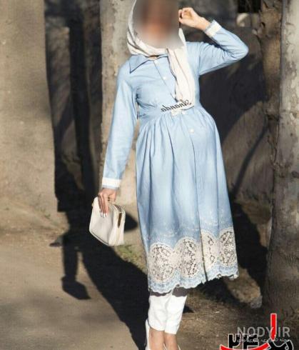 مدل مانتو دخترانه جلو باز