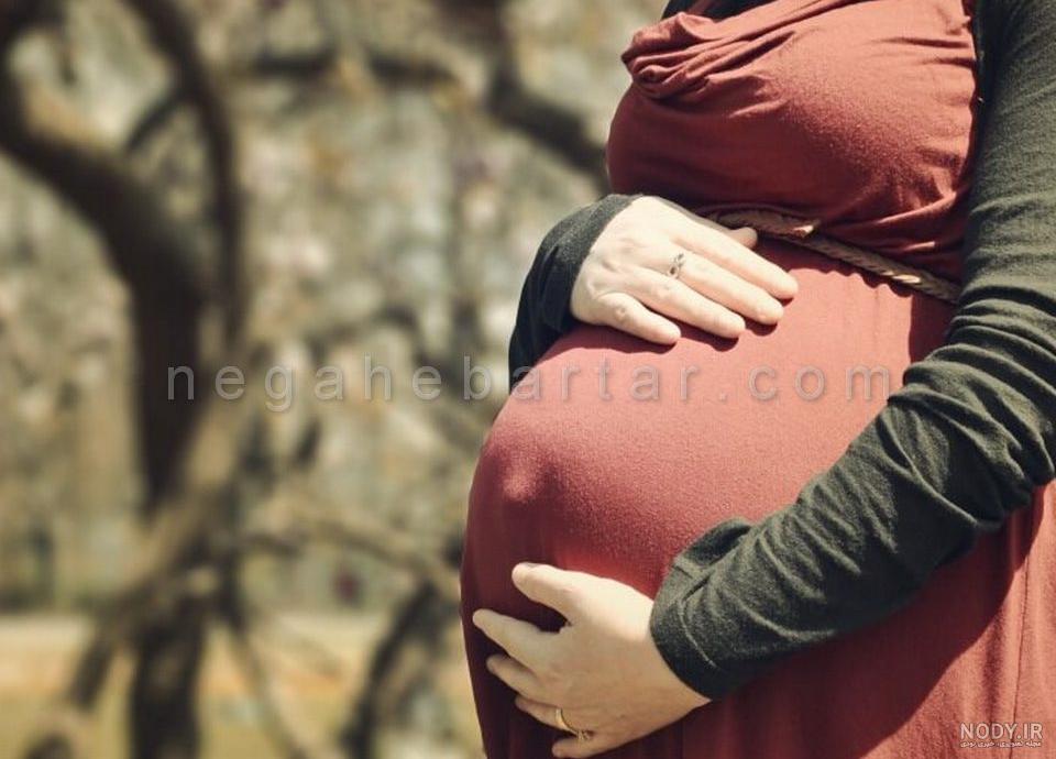 ژست عکس بارداری ایرانی