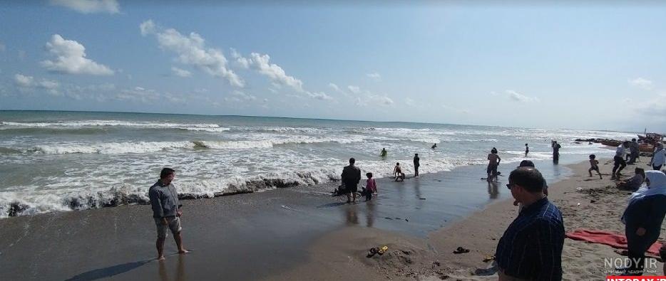 جاهای دیدنی چالوس در شب