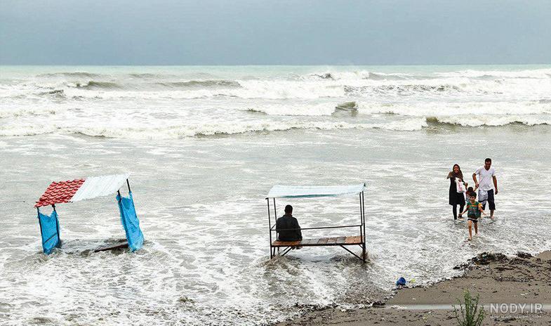 جاهای دیدنی چالوس در شب