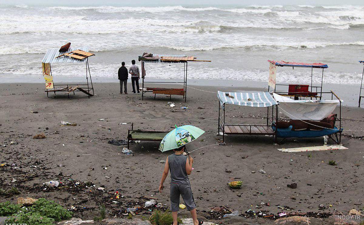 جاهای دیدنی چالوس در شب