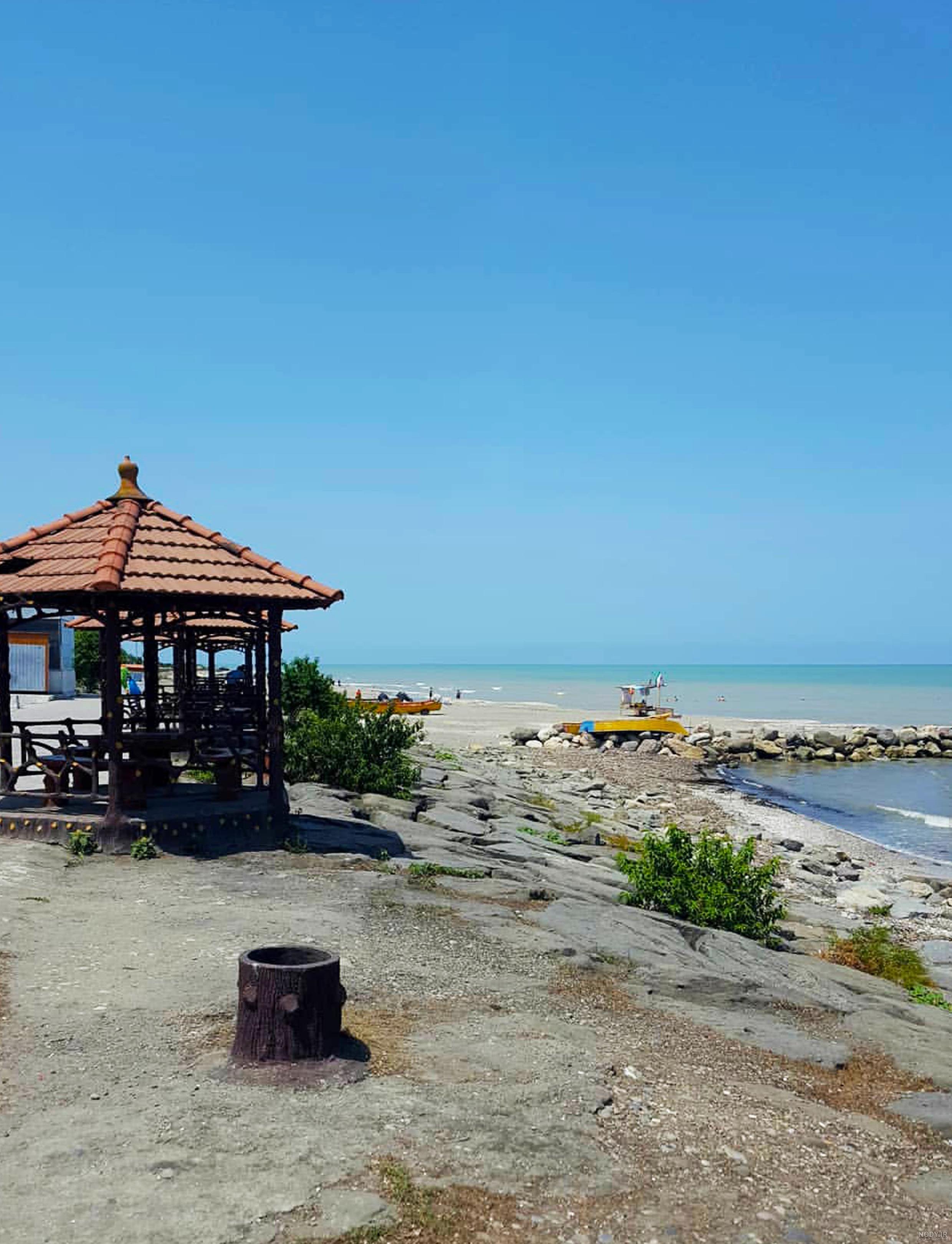 جاهای دیدنی چالوس در شب