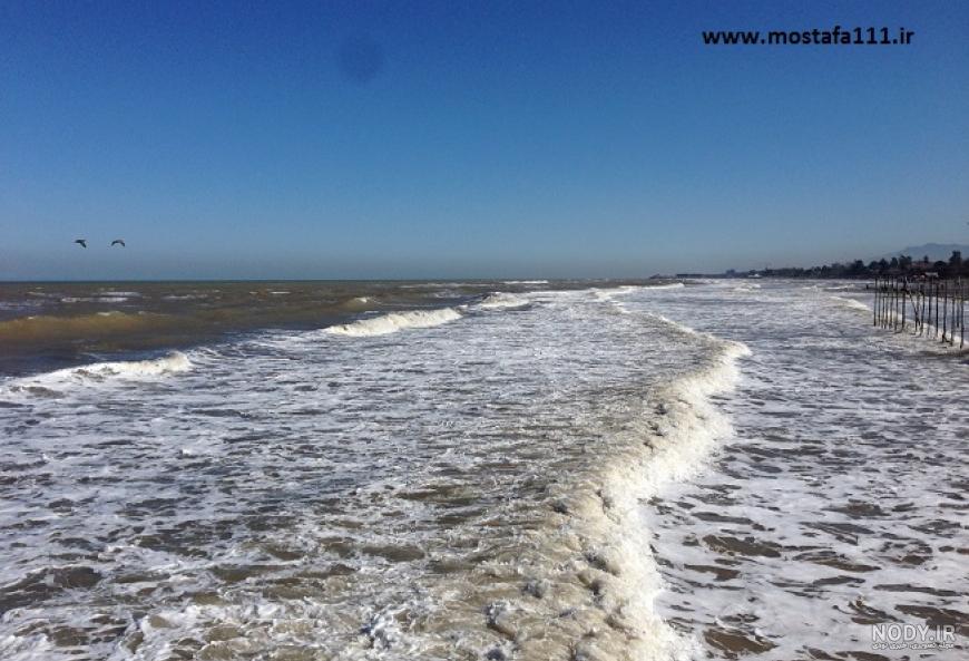 جاهای دیدنی چالوس در شب