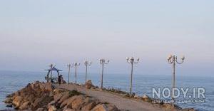 جاهای دیدنی چالوس در شب