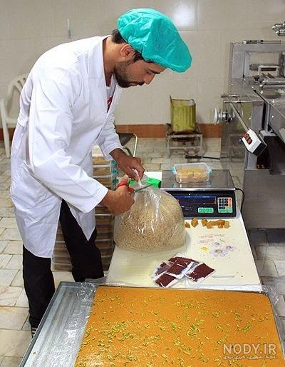 طرز تهیه حلوا لوزی