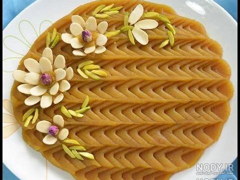 طرز تهیه حلوا لوزی گیلان