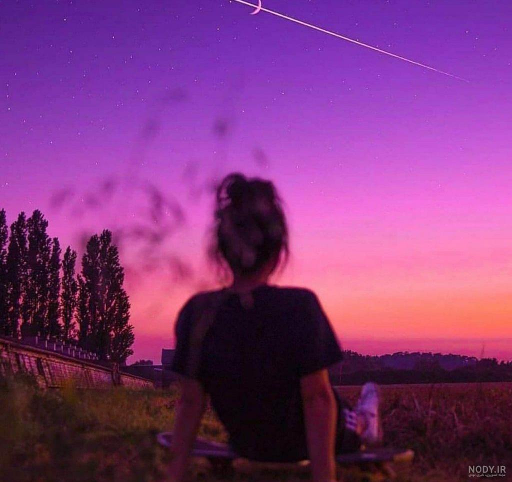 عکس از بنفش