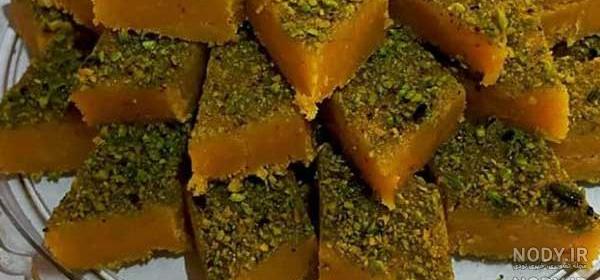 عکس حلوا لوز