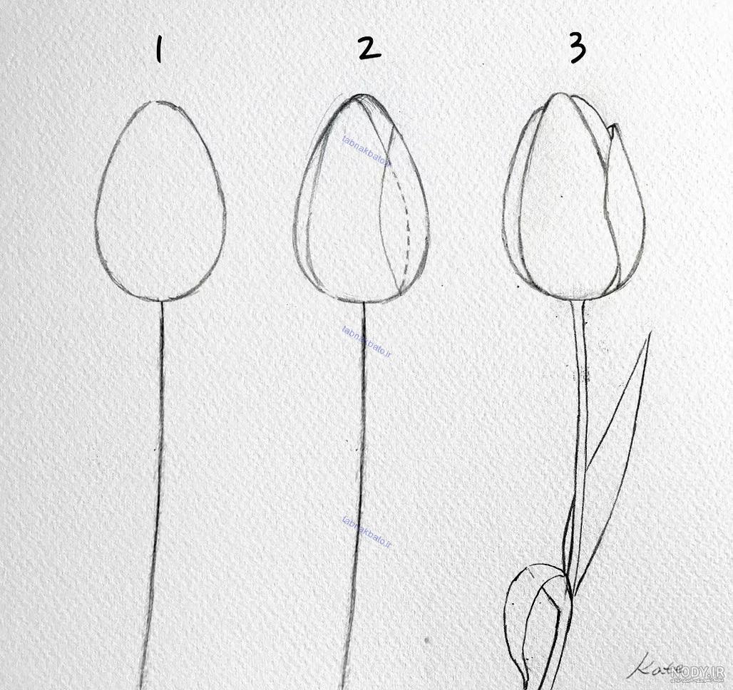 عکس ساده گلدار