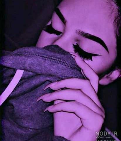عکس فیک بنفش شاخ
