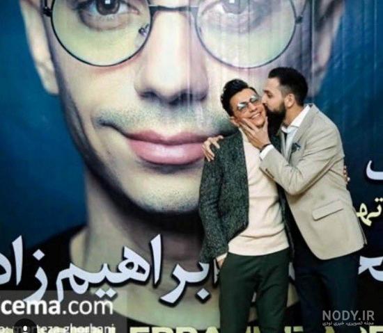 عکس محسن ابراهیم زاده بدون گریم