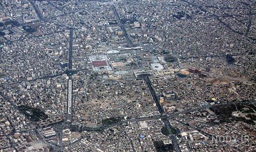عکس هوایی قدیمی مشهد عکس هوایی قدیمی مشهد