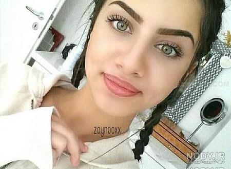 عکس پروفایل چشم رنگی سبز