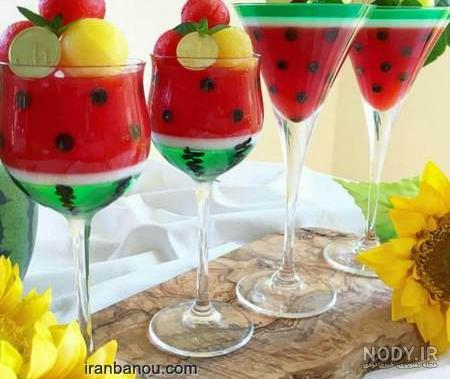 عکس ژله ساده خانگی عکس ژله ساده خانگی